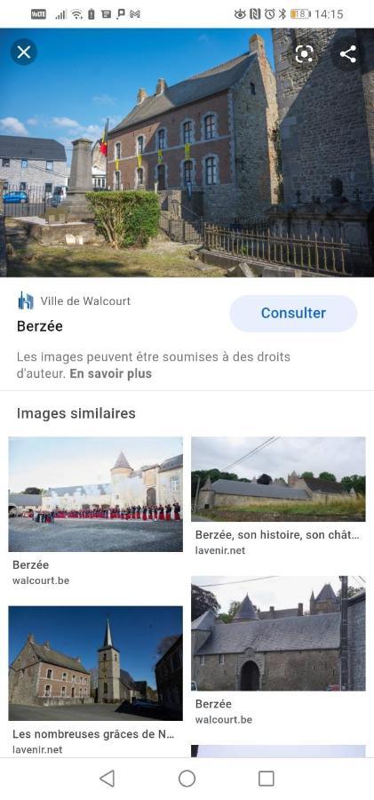 Maison D'Hote Les Notes Endormie Chambre Secrete Berzee Exteriör bild