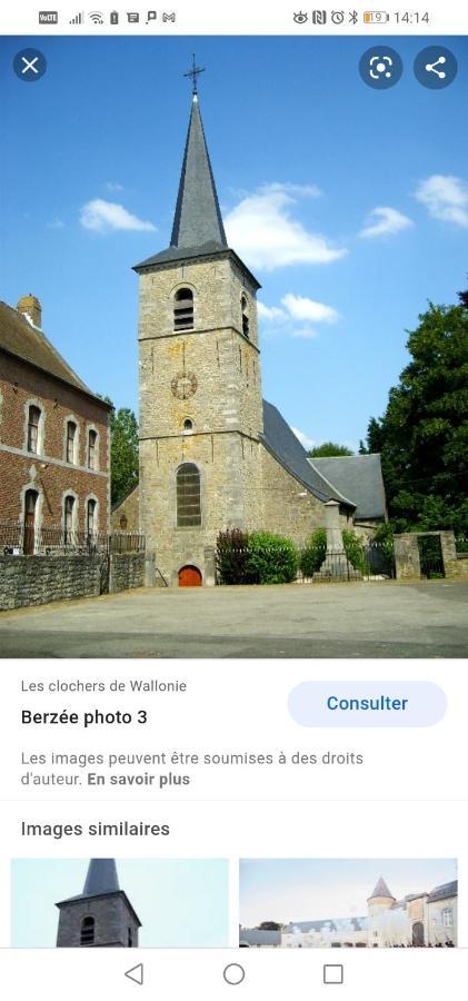 Maison D'Hote Les Notes Endormie Chambre Secrete Berzee Exteriör bild